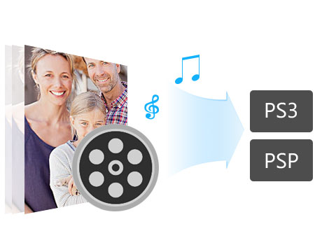 Convert video/audio to PS3/PSP