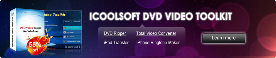 icoolsoft dvd video toolkit