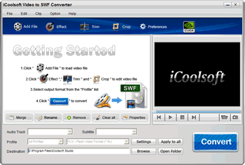 iCoolsoft Video to SWF Converter 3.1.12 full